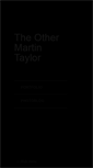 Mobile Screenshot of portfolio.theothermartintaylor.com