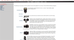 Desktop Screenshot of cameras.theothermartintaylor.com